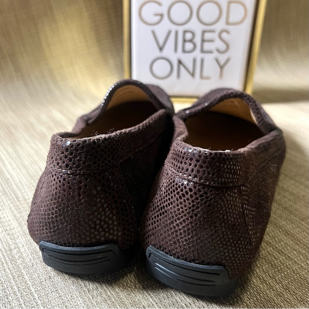 Vaneli Ranon Leather Driving Moccasin Loafer  Brown Size 8 Great Condition - Picture 3 of 13